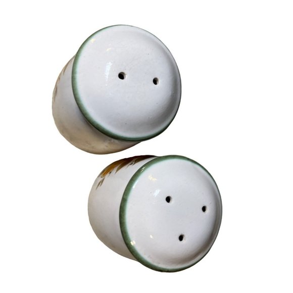 Salt and Pepper Shaker Set Fruit Pattern Pear Apple Orange - Picture 5 of 8